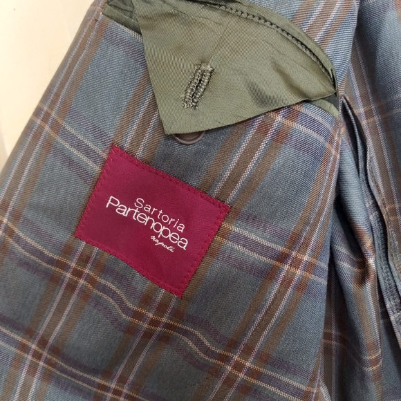 Sartoria Partenopea unconstructed wool mens sport coat - Picture 10 of 10